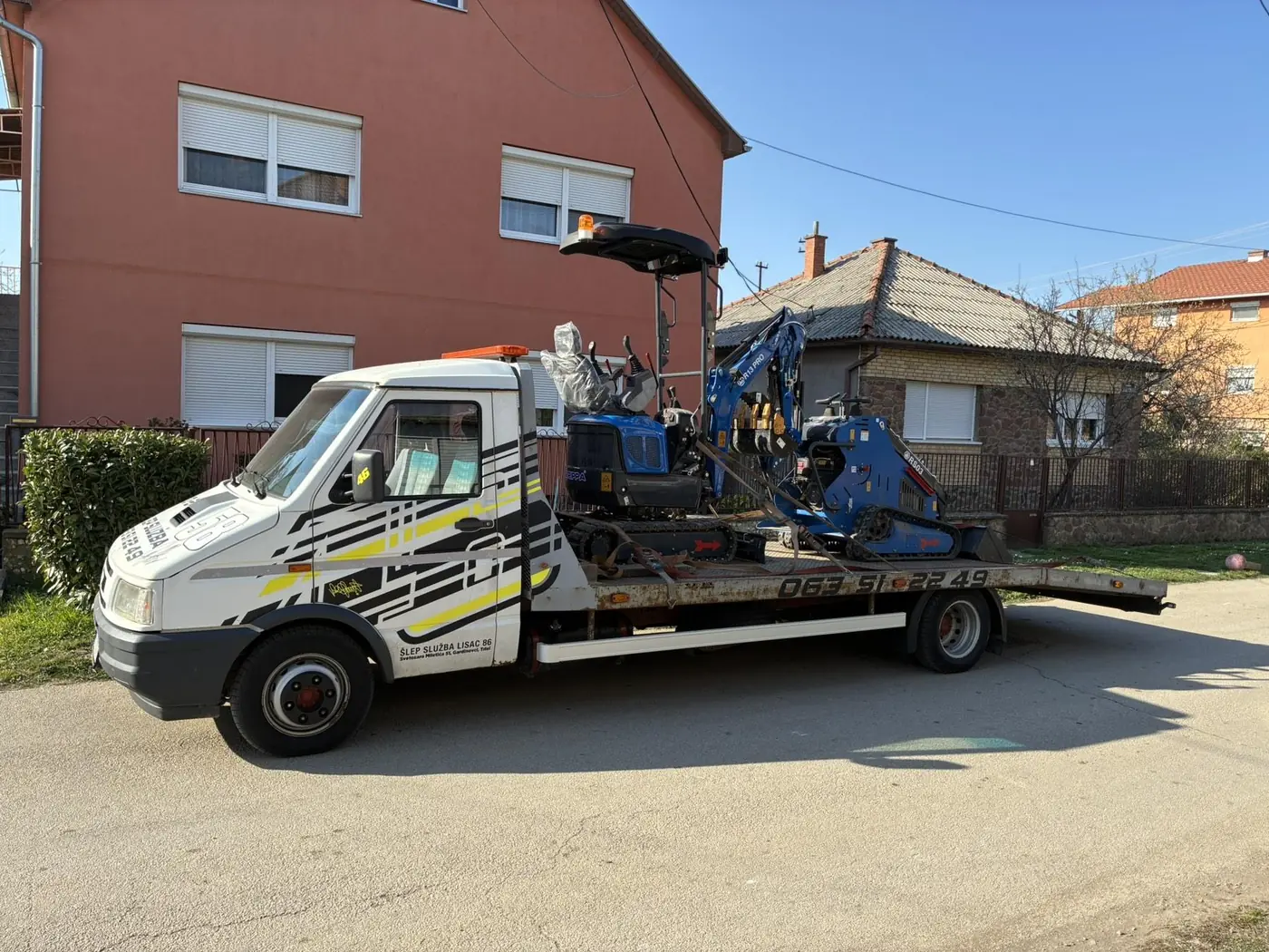 Transport bagera